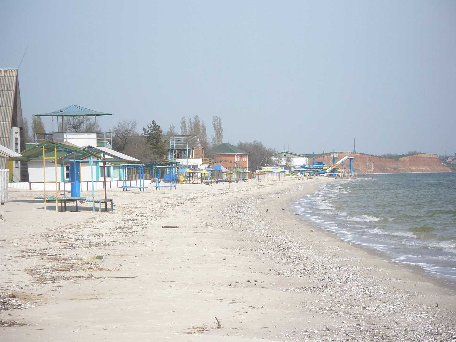 Пляж санатоію ім.Р.Г.Судковського